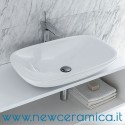 Lavabo da appoggio 66 serie Clear Olympia