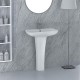 Lavabo sospeso monoforo serie Clear Olympia