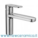 Miscelatore monocomando midi cromo per lavabo serie Wild Palazzani