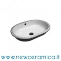 Lavabo incasso sottopiano Ceramica Olympia