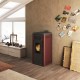 Stufa a pellet ecofire aria Dani porta vetro Palazzetti 8 KW 