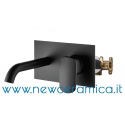 Miscelatore monocomando da incasso per  lavabo serie Mis Color Palazzani