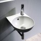 Lavabo sospeso/appoggio cm 30 serie Milady Olympia