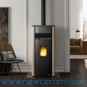 Stufa a pellet Aurora US Pro 2 ermetica ecofire aria Palazzetti 9 KW