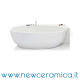 Vasca freestading Marechiaro Tub monoblocco in Luxolid  160×80 cm.