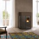 Stufa a pellet ecofire aria canalizzata Elisabeth Palazzetti 12 KW 