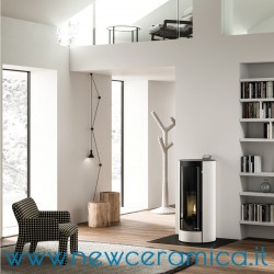 Stufa a pellet ermetica ecofire aria Melita Palazzetti 8 KW