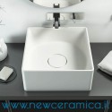 Lavabo d'appoggio Inside out  Q-circle 42x42 Relax Design