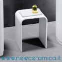 Sgabello da bagno in luxolid Stool-S Relax Design