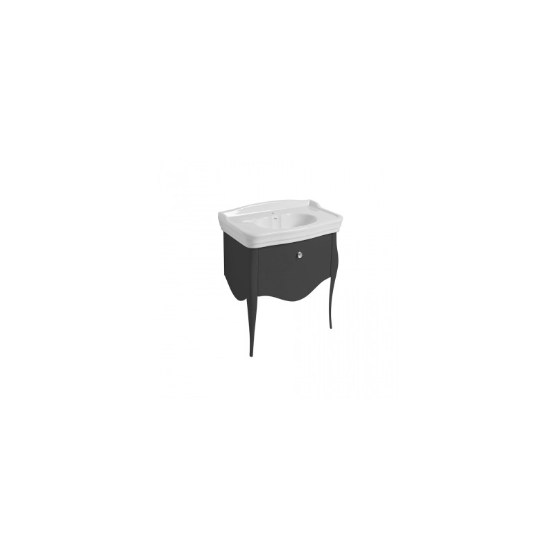 Mobile per lavabo monoforo tre fori cm 70 serie Impero Olympia