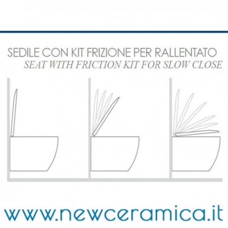 Kit universale per rallentare i coprivasi RAK ceramica